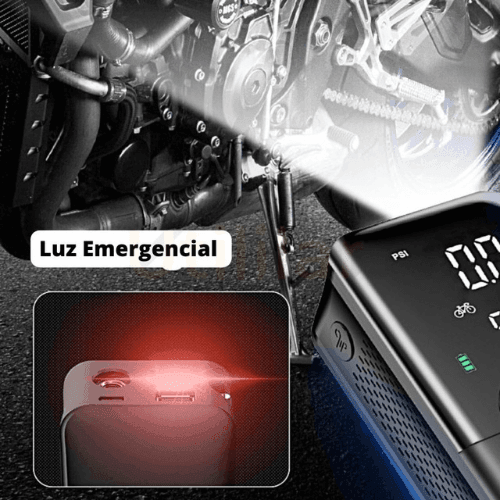 Compressor ULTRA PLUS Portátil - ENCHE O QUE QUISER + BRINDE EXCLUSIVO - Recomendei