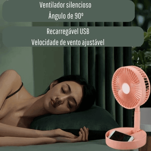 VentULTRA - Ventilador ULTRA Dobrável + TURBO POTENTE + BRINDE EXCLUSIVO (BLACK FRIDAY) - Minha loja