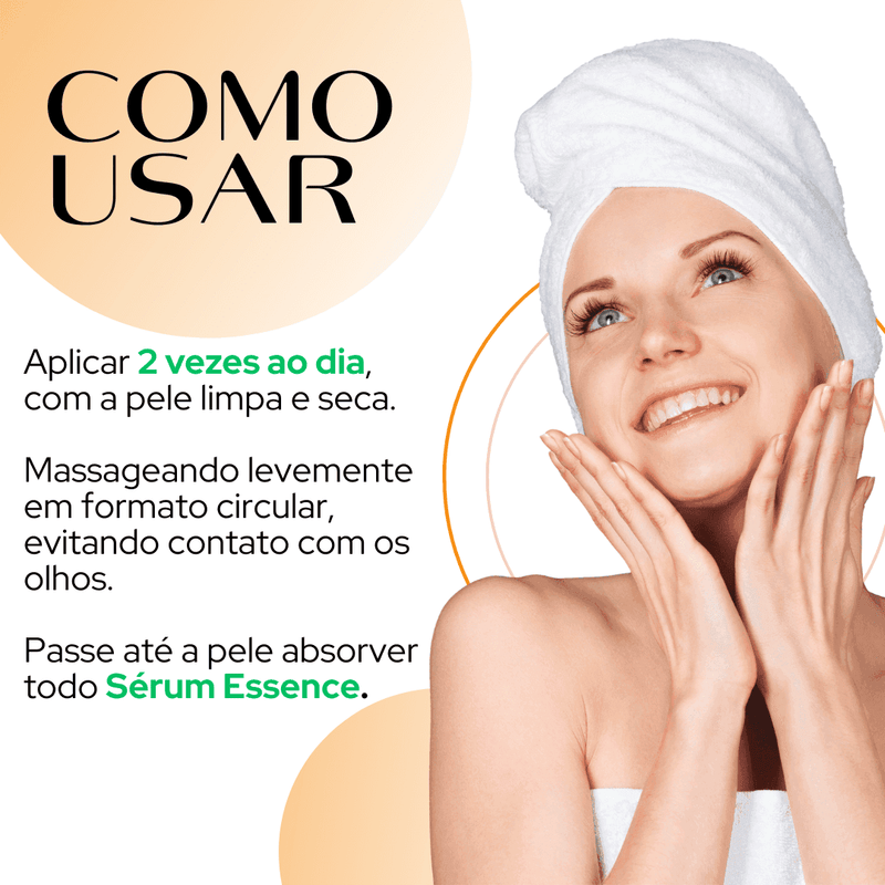 Sérum ESSENCE - XÔ MELASMA E MANCHAS - RESULTADOS NO PRIMEIRO USO + BRINDE EXCLUSIVO - Minha loja