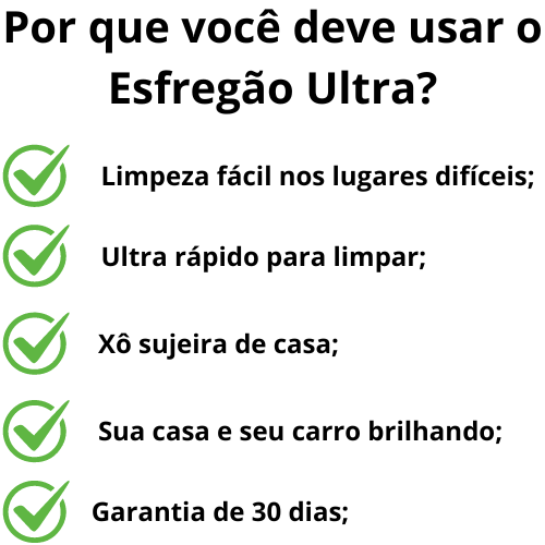 Esfregão ULTRA Microfibra - XÔ SUJEIRA DE CASA