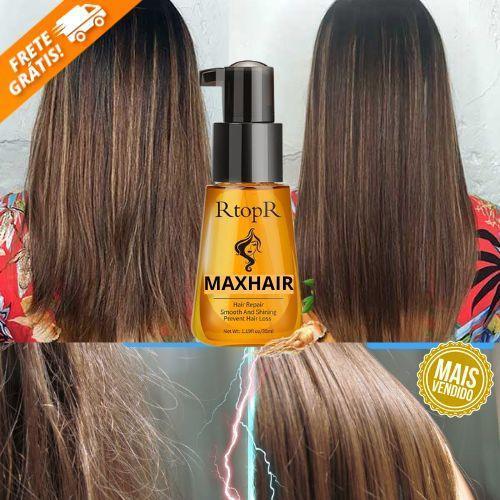 Sérum MAXHAIR - XÔ FRIZZ + CRESCIMENTO - RESULTADOS NO PRIMEIRO USO + BRINDE ILUMINADOR - Minha loja